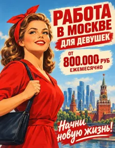 Мы платим девушкам от 800.000 руб ежемесячно
